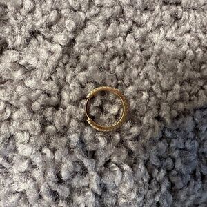 Maria Tash 11mm yellow gold diamond hoop